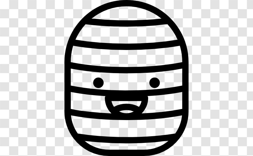 Clip Art - Black And White - Mummy Transparent PNG