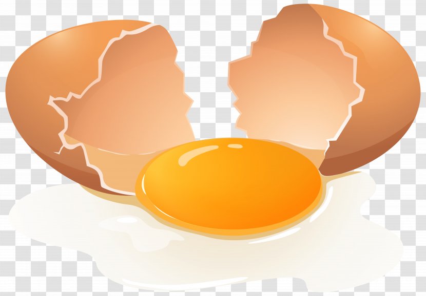 Fried Egg Yolk Chicken Clip Art - Busted Cliparts Transparent PNG