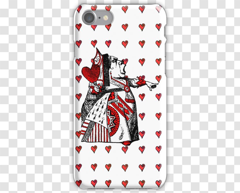 Queen Of Hearts Alice's Adventures In Wonderland T-shirt Mobile Phones - Phone Case Transparent PNG