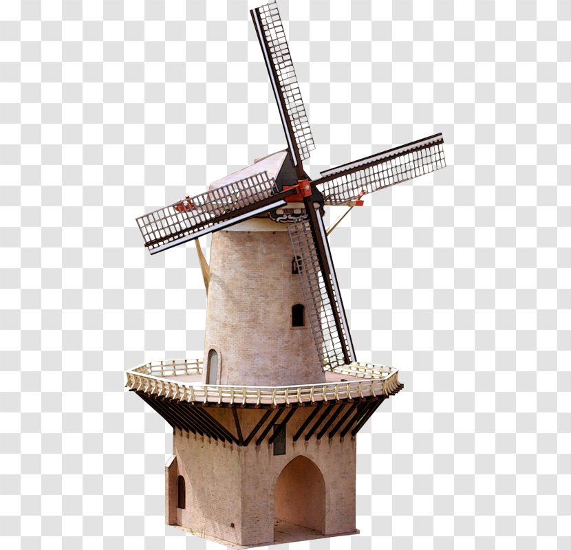 Windmill Netherlands Download Email - Hummingbird Transparent PNG