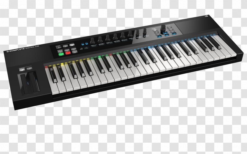 Native Instruments Komplete Kontrol S49 Musical MIDI Controllers Keyboard - Yamaha Sy77 Transparent PNG