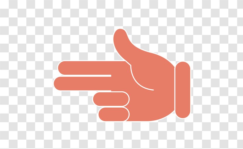 Thumb Finger Gun Gesture - Thumbs Signal - Aviao Transparent PNG