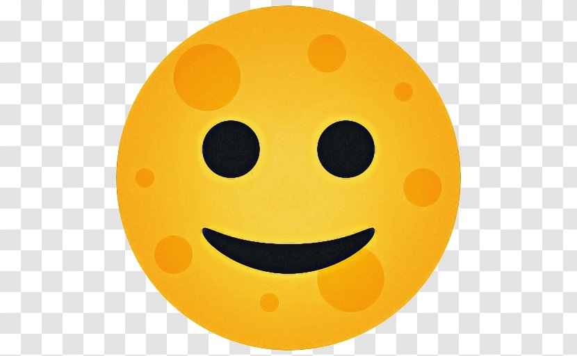 Emoticon Smile - Orange - Happy Facial Expression Transparent PNG