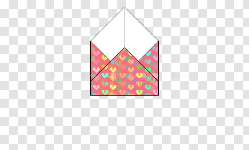 Origami Triangle Envelope Animated Film Pattern Transparent PNG