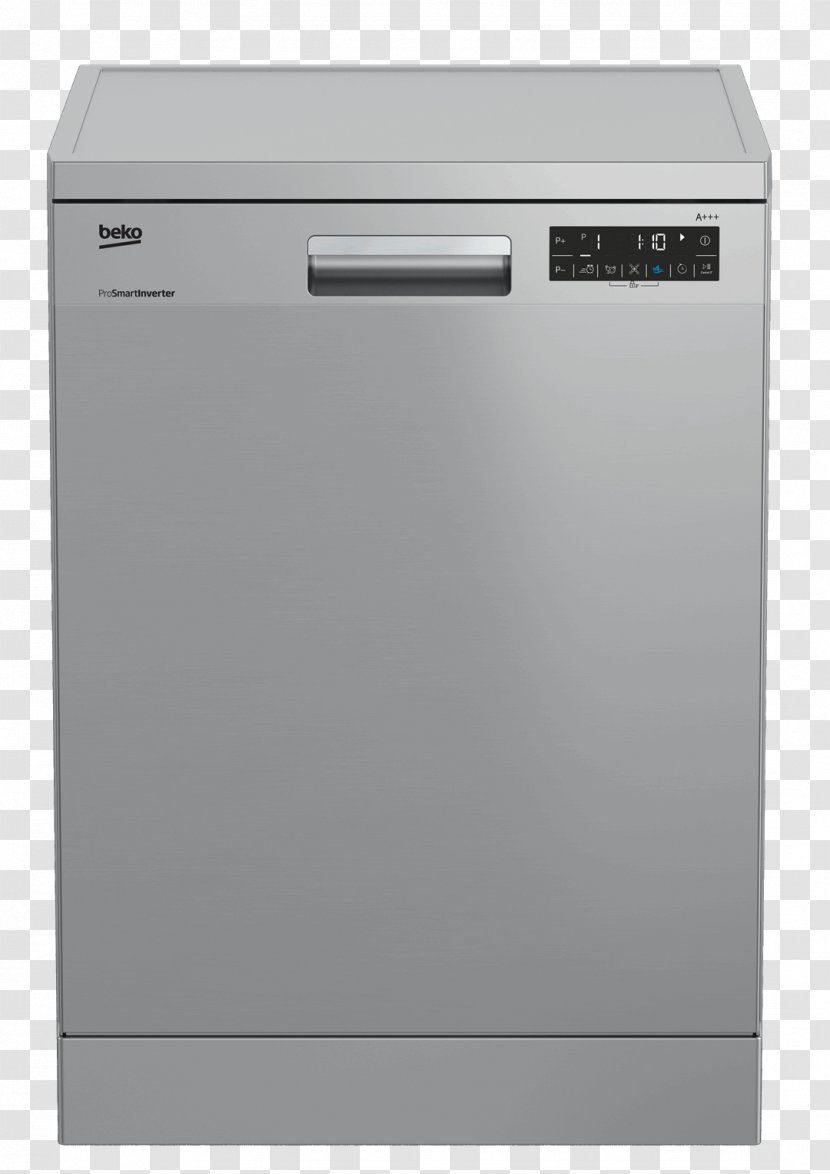 Dishwasher Beko DFN29330X Washing Machines Kaiser Freistehende Weiße Spülmaschine - Refrigerator Transparent PNG