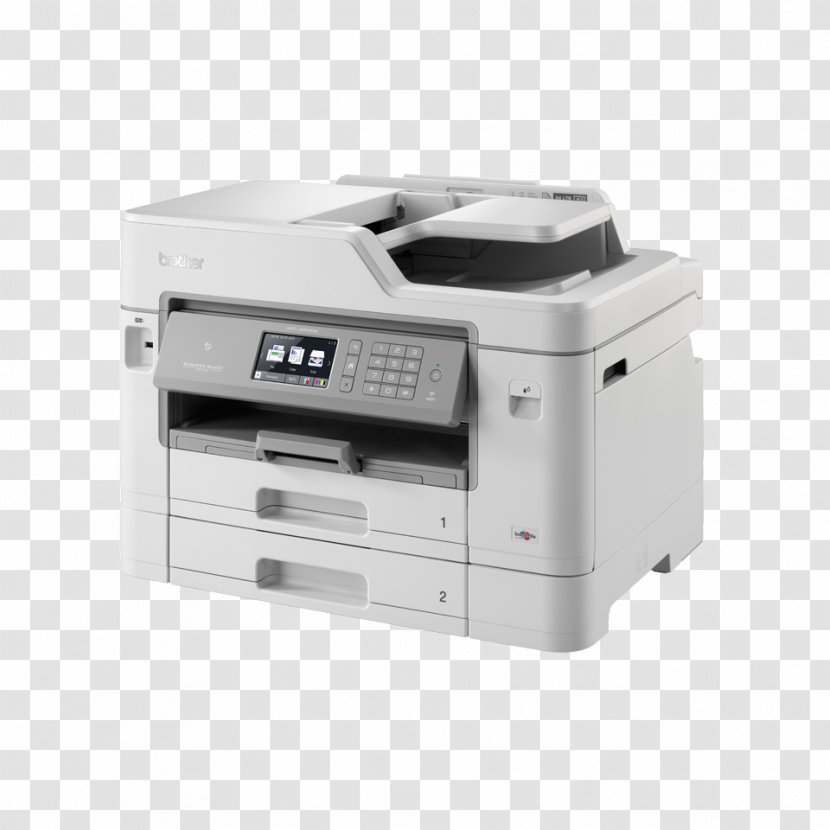 Inkjet Printing Multi-function Printer Brother Industries - Duplex - Green Transparent PNG