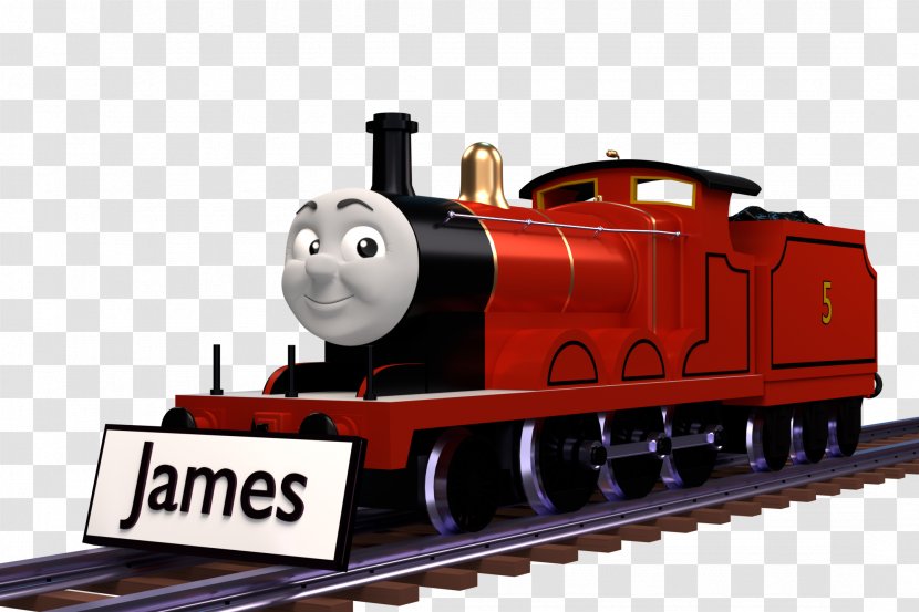 Thomas Train Enterprising Engines James The Red Engine Locomotive - Steam - Casey Jr Toy Transparent PNG