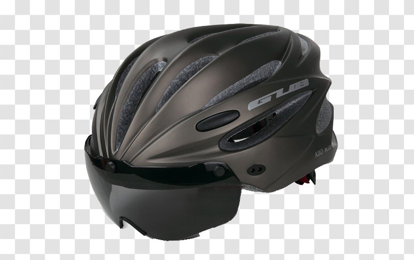 Motorcycle Helmet Bicycle Mountain Bike - Black Transparent PNG