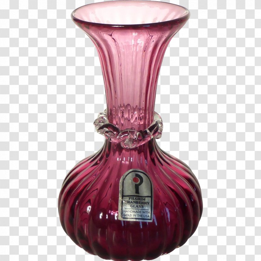 Cranberry Glass Punch Bowls Vase Art Transparent PNG