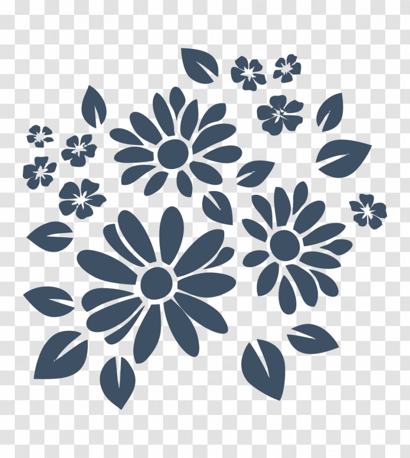 Silhouette Flower - Photography Transparent PNG