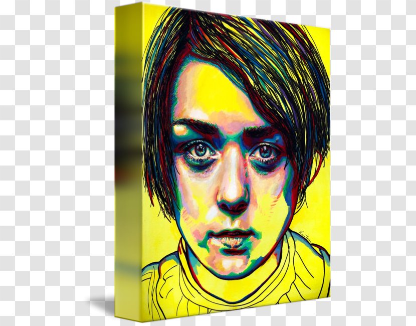 Acrylic Paint Visual Arts Forehead - Homo Sapiens - Arya Stark Transparent PNG