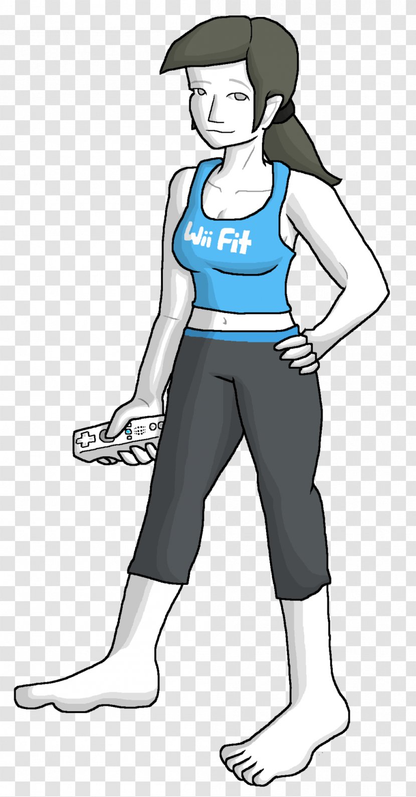 Wii Fit Plus U Super Smash Bros. - Flower - Trainer Transparent PNG