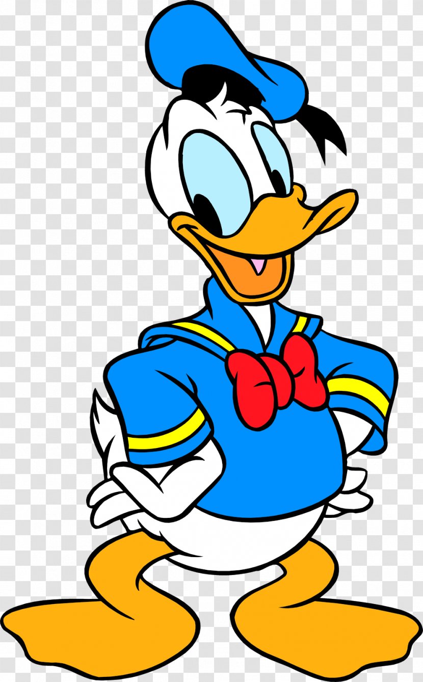 Donald Duck Mickey Mouse Daffy - Vertebrate Transparent PNG