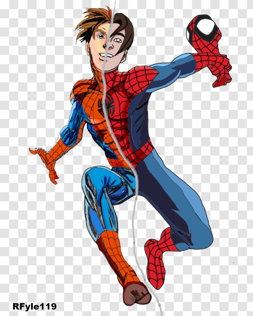 Spider-Man Nova Iron Man Fist Morlun - Kaine Parker - Spider-man Transparent PNG