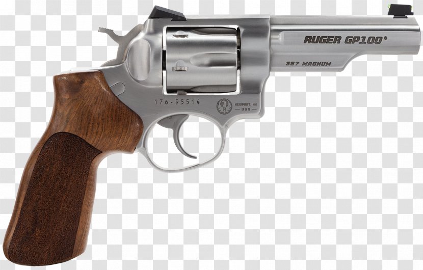 Ruger GP100 Revolver Sturm, & Co. .357 Magnum Firearm - Gun Barrel - Accessory Transparent PNG