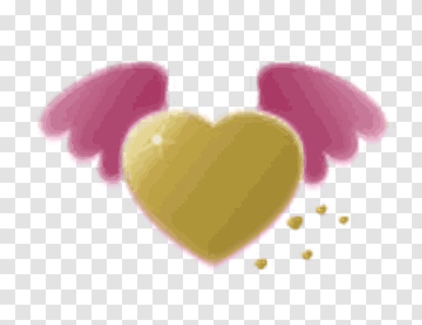 Heart Cartoon Clip Art - Magenta Transparent PNG