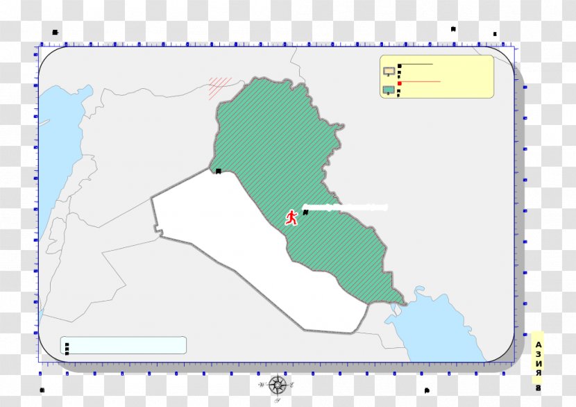 Iraqi Civil War World Map Vector - Collection - Iraq Transparent PNG