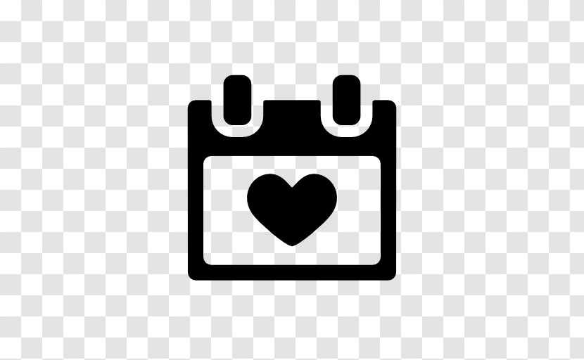 Computer Icons Valentine's Day Icon Design Heart Clip Art - Calendar Transparent PNG