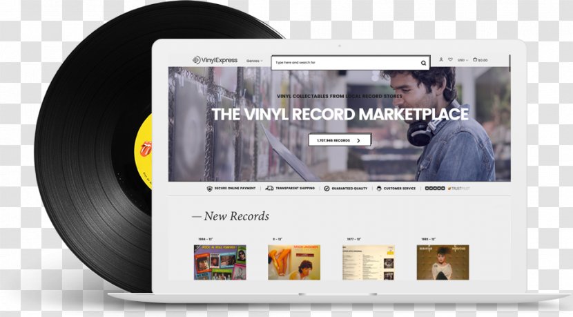 Shopping Cart Software E-commerce BigCommerce Computer Phonograph Record - Vivino Transparent PNG