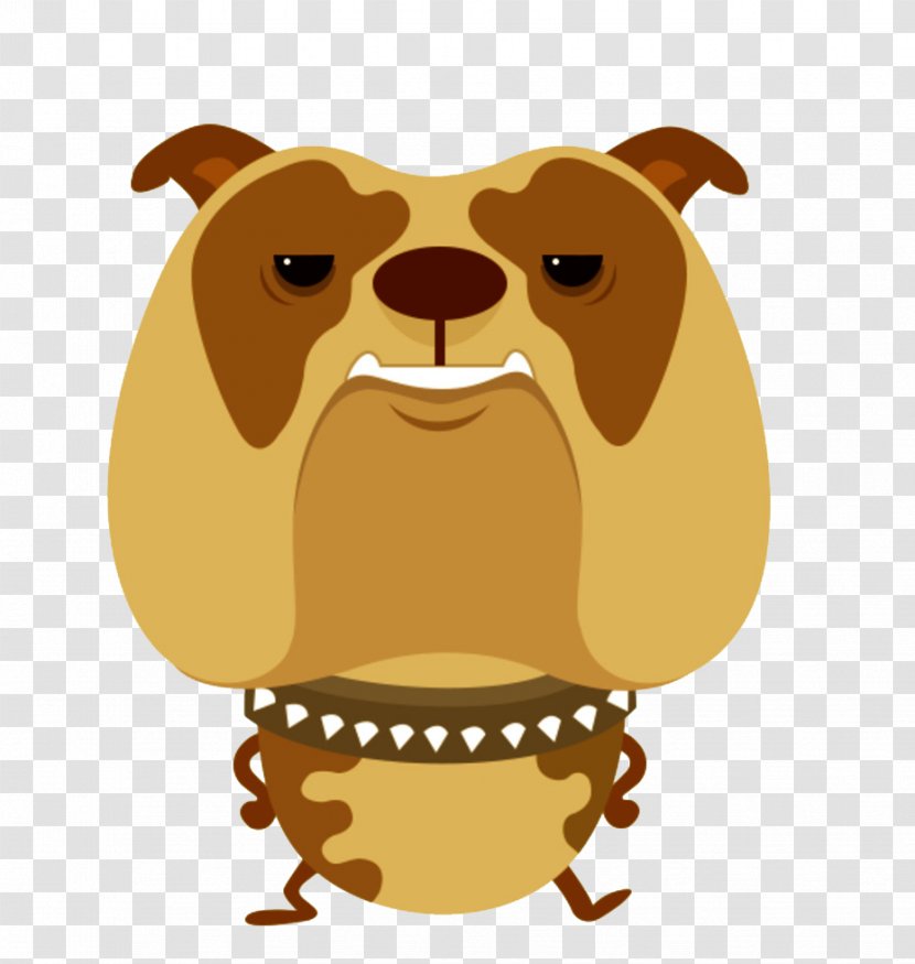 Dog Cartoon - Snout - Ferocious Big Vector Transparent PNG