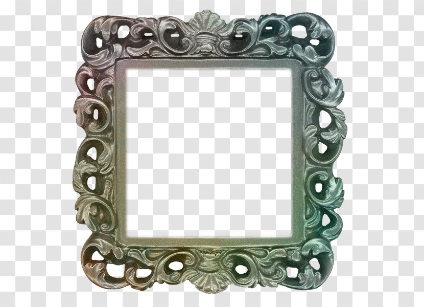 Picture Frames Abhinaya Clip Art - Silver - Square Frame Transparent PNG