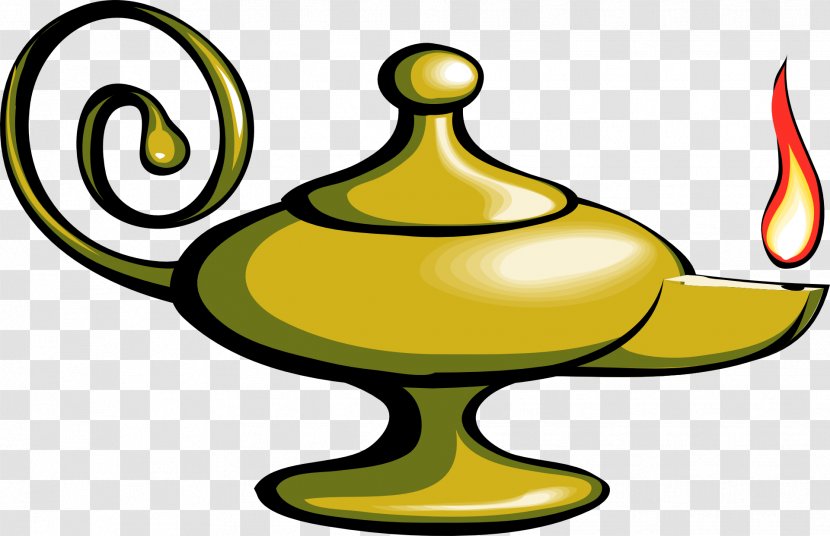 Genie Aladdin Vector Graphics Lamp Clip Art - Oil Transparent PNG