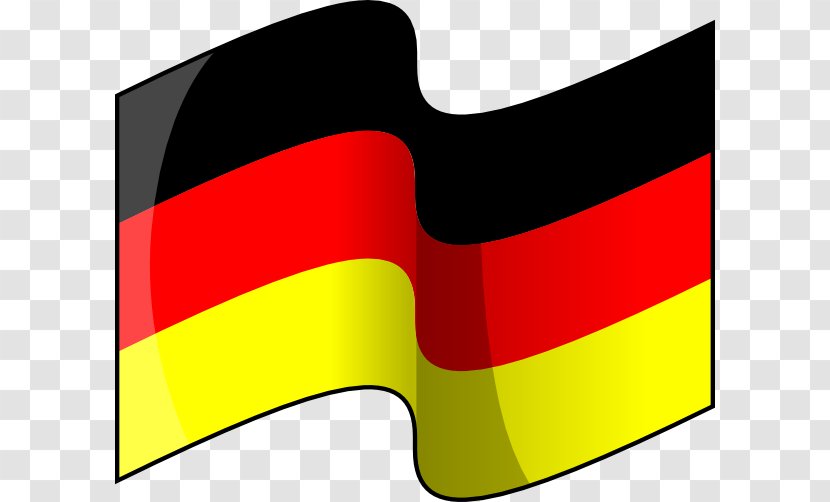 Flag Of Germany Clip Art - Scalable Vector Graphics - Picture The German Transparent PNG