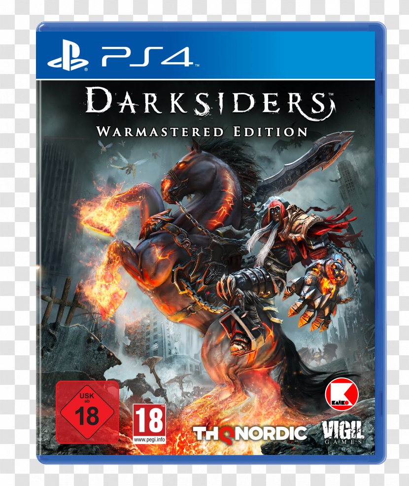 Darksiders II Warmastered Edition PlayStation 4 God Of War - Video Game - Playstation Transparent PNG