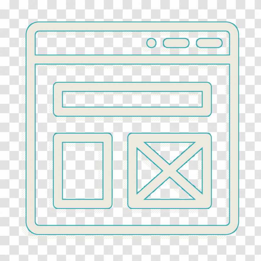 Web Design Icon Wireframe Icon Browser Icon Transparent PNG