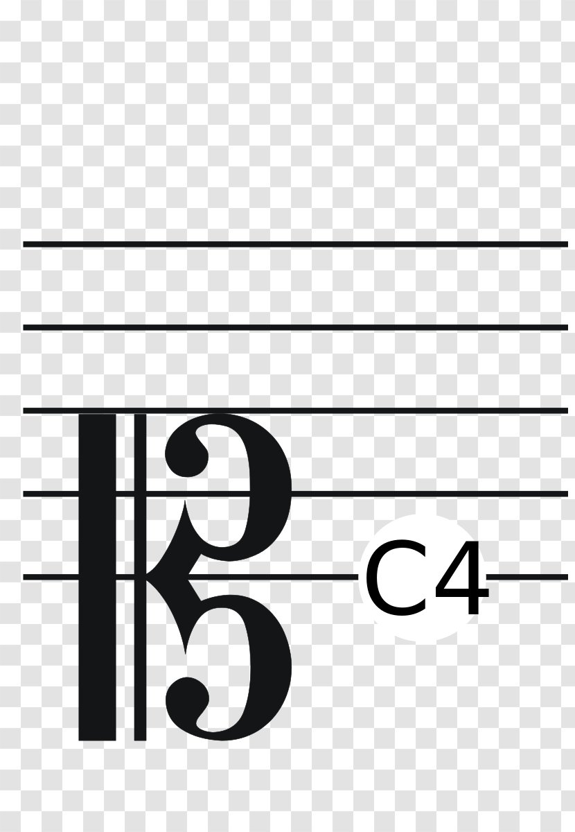 Clef Tenor Musical Note Staff Viola - Frame Transparent PNG
