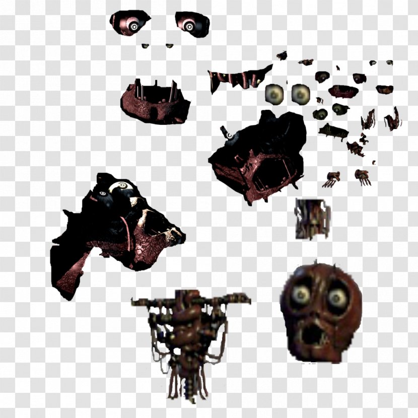 Five Nights At Freddy's 3 2 4 Animatronics Endoskeleton - Team Fortress - Hand Fan Transparent PNG