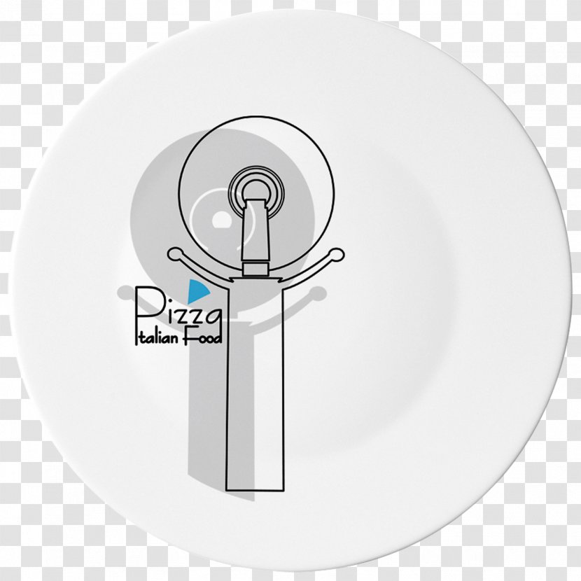 Pizza Knife Dish Plate Fork - Plastic Transparent PNG
