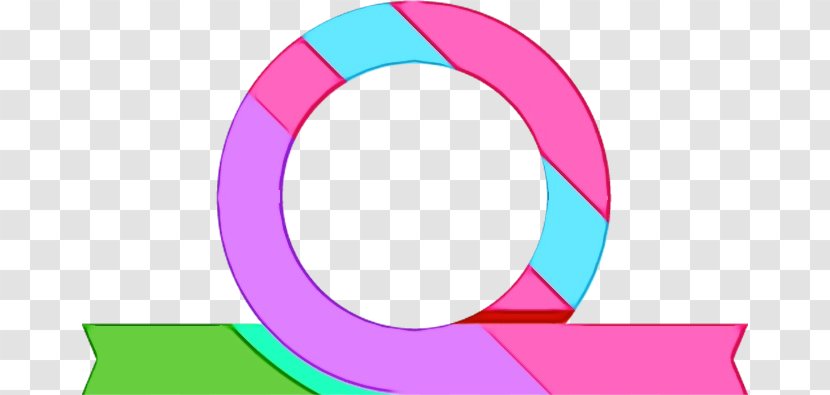 Circle Clip Art Pink Line Oval - Magenta Transparent PNG
