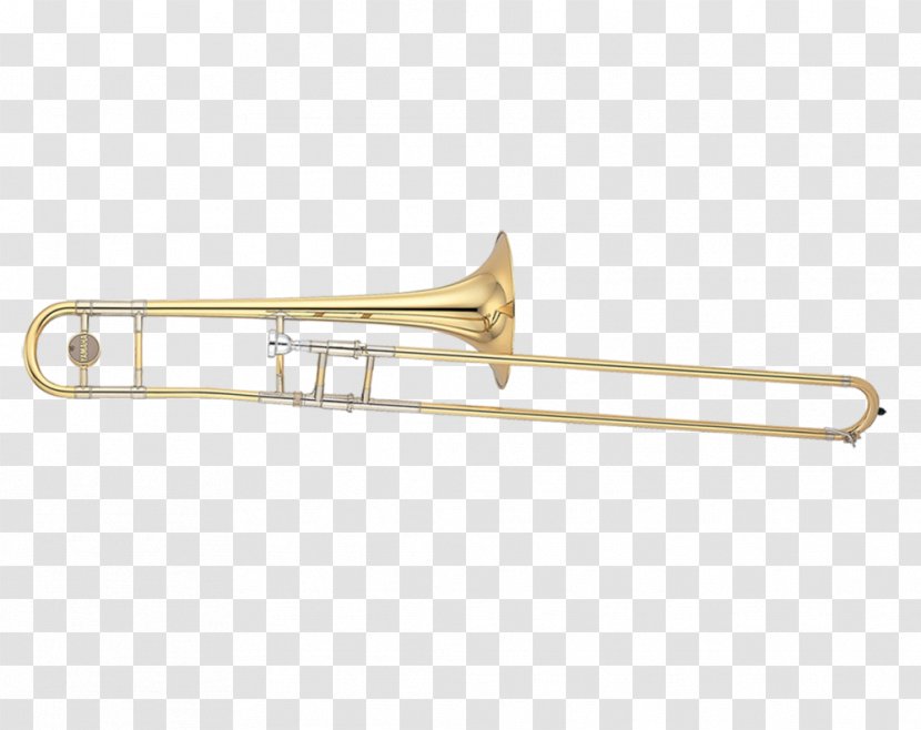 Trombone Brass Instruments Mouthpiece Orchestra Musical - Tree Transparent PNG