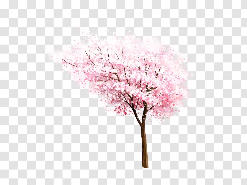 Blossom Clip Art Peach Tree - Flowering Dogwood Transparent PNG
