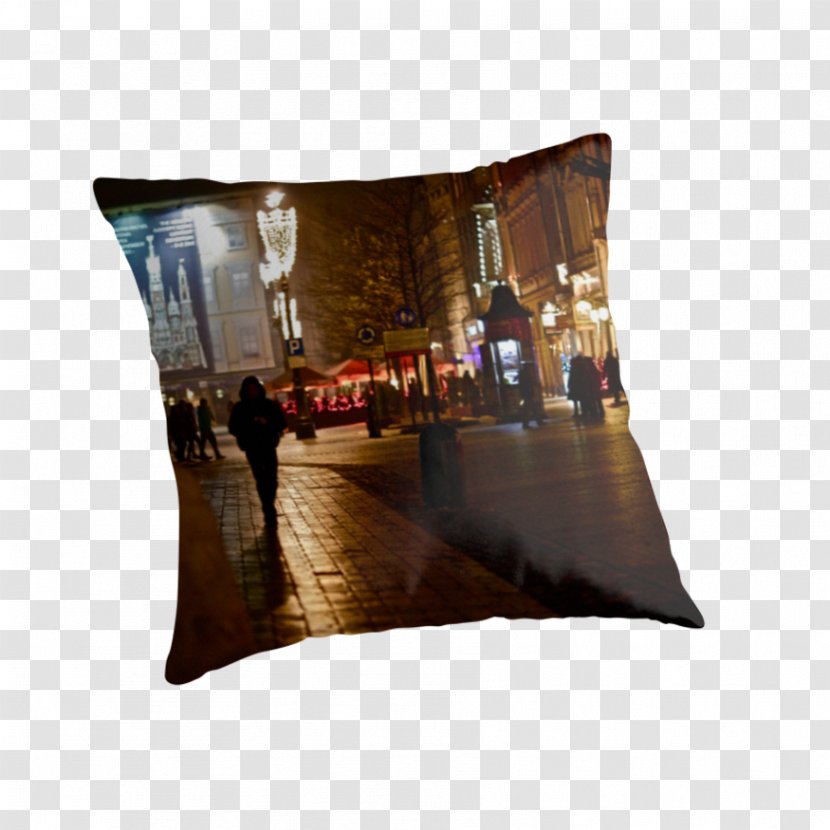 Throw Pillows Cushion Rectangle - Town Square Transparent PNG