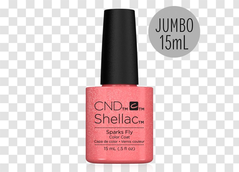 CND Shellac Color Coat Gel Nails - Nail Transparent PNG