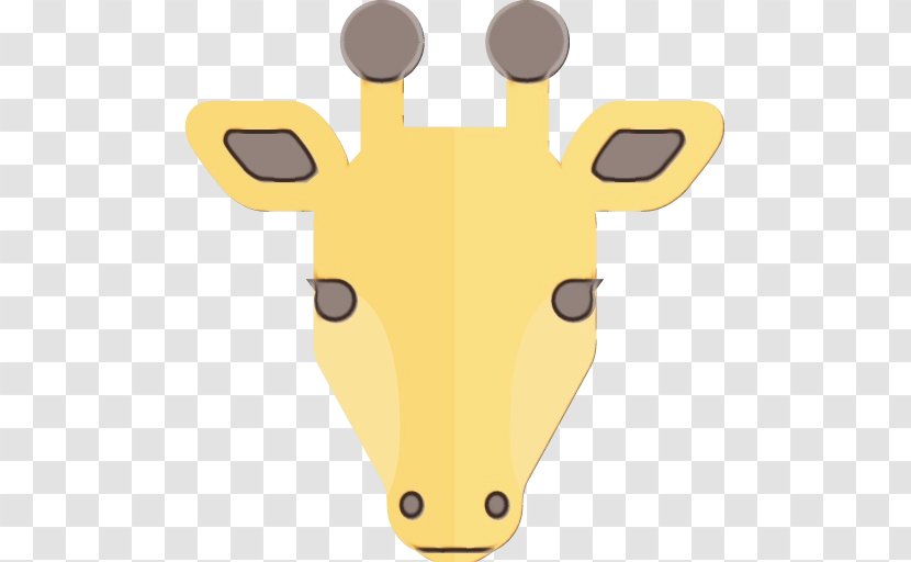 Giraffe Yellow Giraffidae Clip Art Transparent PNG