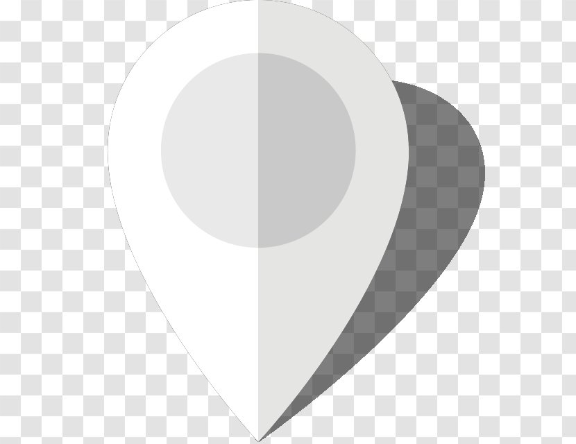 Location Vector - Symbol - Monochrome Transparent PNG