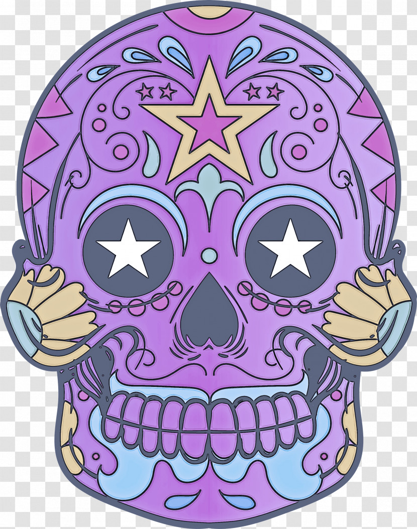 Calavera Calaveras Sugar Skull Transparent PNG