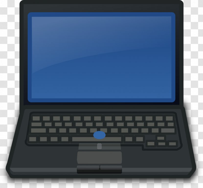 Laptop Netbook Computer Clip Art - Hardware - Laptops Transparent PNG