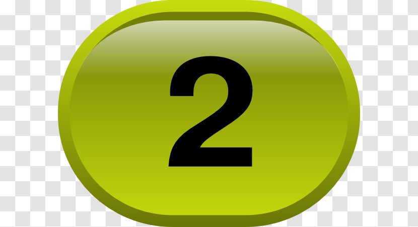 Logo Brand Green Number - Button Transparent PNG