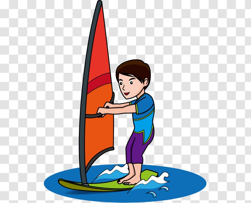 Windsurfing Surfboard Sport Clip Art - Surfing Transparent PNG