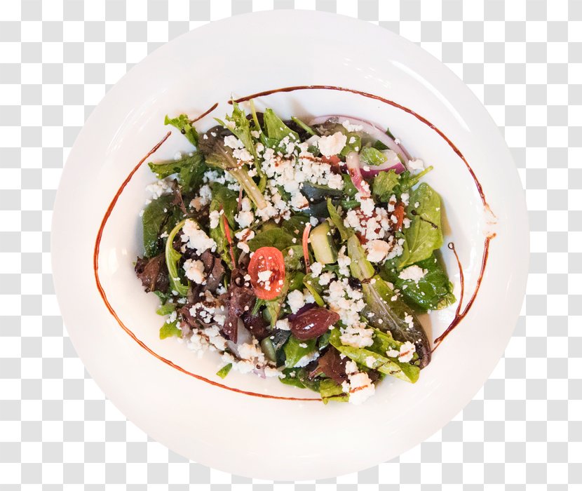 Greek Salad Vegetarian Cuisine Food Neapolitan - Menu Transparent PNG