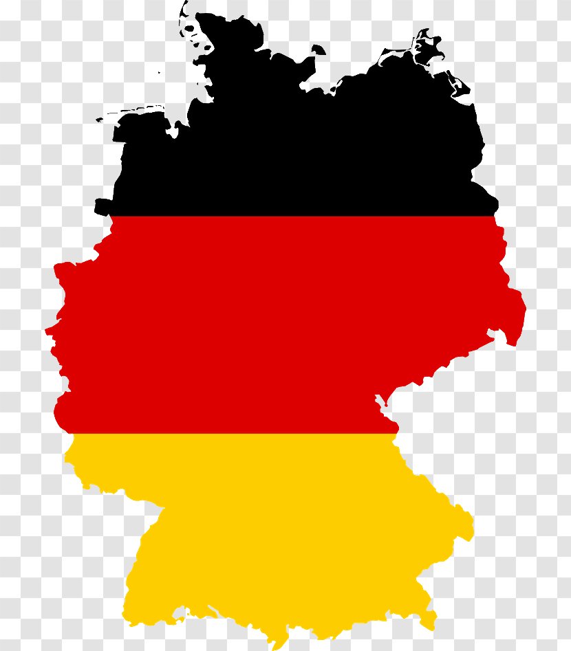 West Germany Flag Of East Allied-occupied - Area - Map Transparent PNG