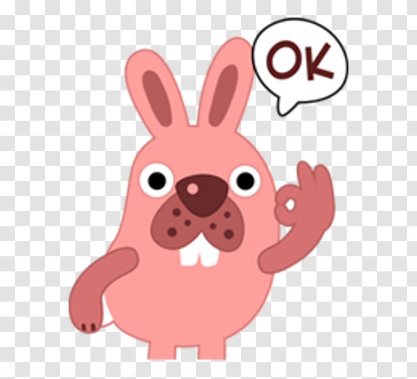 Domestic Rabbit Karma Product Sticker - Ha - Lines Imgur Transparent PNG