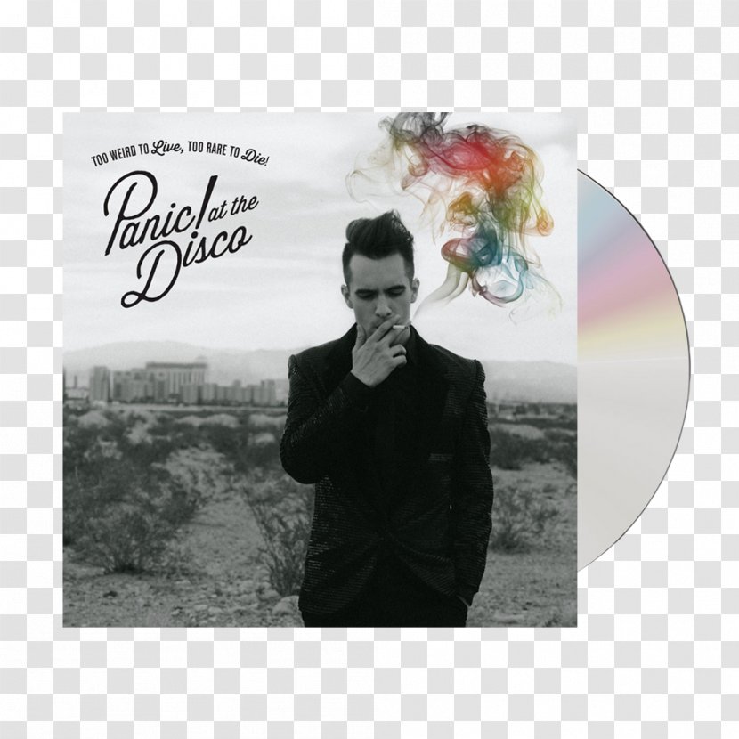 Too Weird To Live, Rare Die! Panic! At The Disco A Fever You Can't Sweat Out Phonograph Record Collar Full - Silhouette - Cartoon Transparent PNG