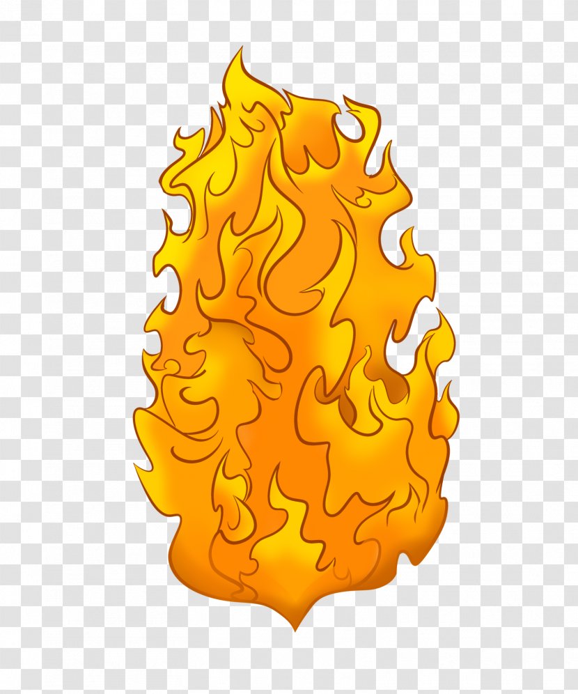 Download Clip Art - Billowing Flames Transparent PNG