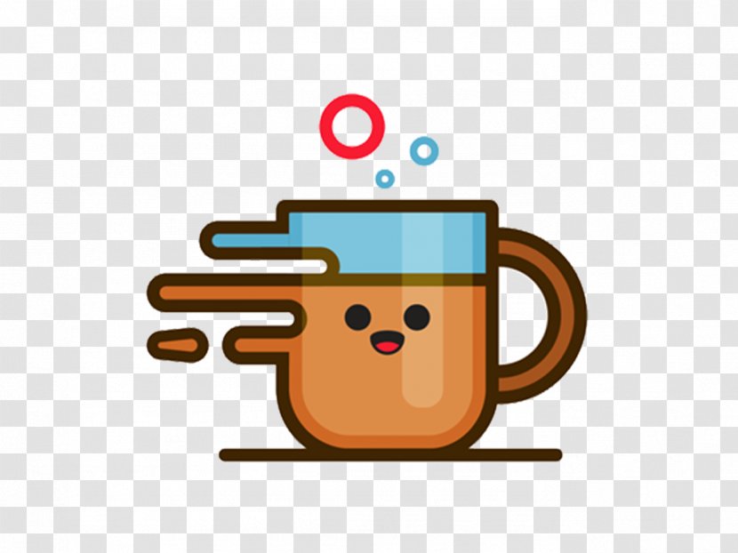 Illustration - Motion Graphic Design - Cute Coffee Cup Material Transparent PNG