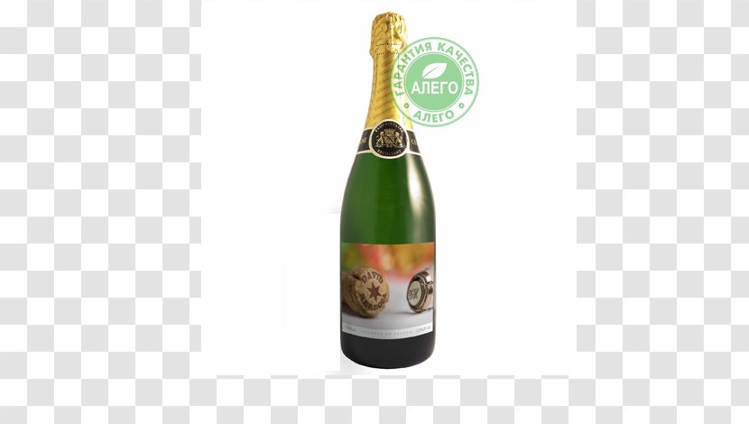 Champagne Glass Bottle Wine - Alcoholic Beverage Transparent PNG